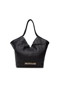 Monnari Torebka BAG0110-020 Czarny. Kolor: czarny. Materiał: skórzane