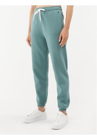 Polo Ralph Lauren Spodnie dresowe 211891560013 Zielony Regular Fit. Kolor: zielony. Materiał: dresówka, bawełna