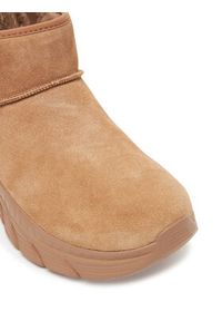 skechers - Skechers Śniegowce Bobs B Flex Hi 117390/CSNT Brązowy. Kolor: brązowy. Materiał: zamsz, skóra #5