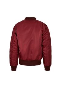 BUILD YOUR BRAND - Męska Kurtka Bomber MA1. Kolor: czerwony, wielokolorowy, brązowy