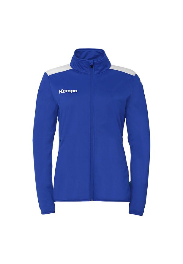 KEMPA - Damska bluza dresowa Kempa Emotion 27. Kolor: niebieski, biały, wielokolorowy. Materiał: dresówka. Sport: piłka ręczna