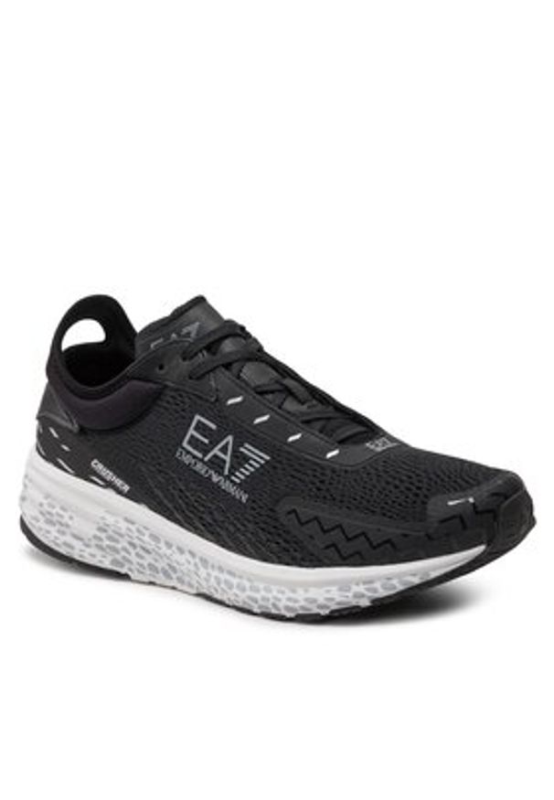 EA7 Emporio Armani Sneakersy X8X157 XK361 T553 Czarny. Kolor: czarny. Materiał: materiał