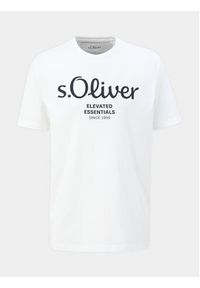 s.Oliver T-Shirt 2139909 Biały Regular Fit. Kolor: biały. Materiał: bawełna #3