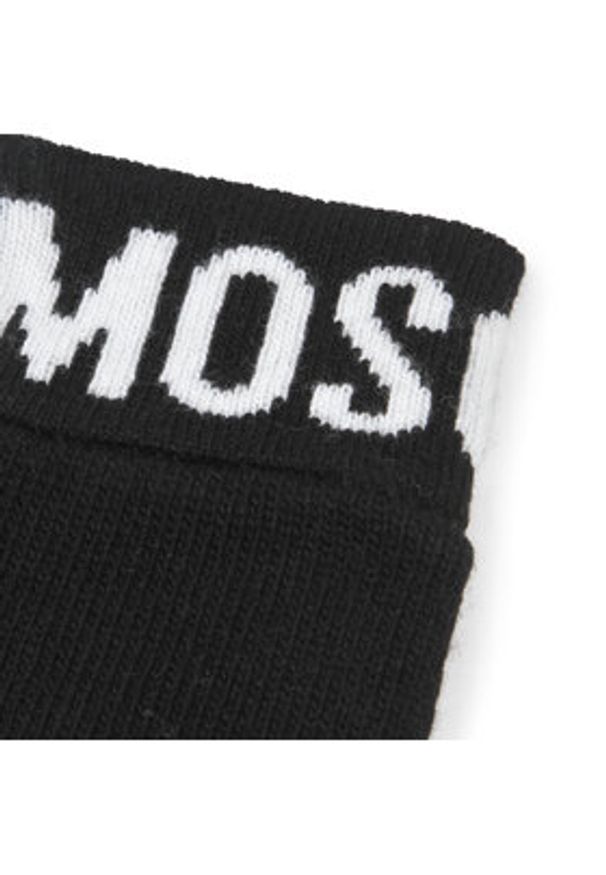 MOSCHINO Rękawiczki Damskie 65232 M2357 Czarny. Kolor: czarny. Materiał: materiał