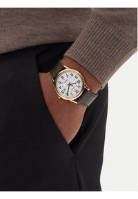Timex Zegarek Easy Reader® Classic TW2Y12700 Brązowy. Kolor: brązowy. Materiał: skóra #3
