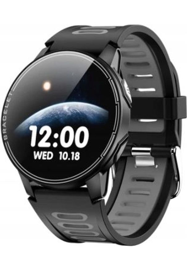 Smartwatch Senbono S20 Czarno-szary (27681). Rodzaj zegarka: smartwatch. Kolor: szary, wielokolorowy, czarny