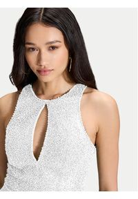 Hey Kyla Sukienka wieczorowa 5AI053HK Biały Regular Fit. Kolor: biały. Materiał: syntetyk. Styl: wizytowy #2