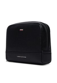 TOMMY HILFIGER - Tommy Hilfiger Saszetka Th Central Pouch AM0AM14484 Czarny. Kolor: czarny. Materiał: skóra #3