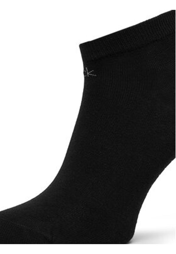 Calvin Klein Skarpety krótkie 701234369 Czarny. Kolor: czarny. Materiał: bawełna