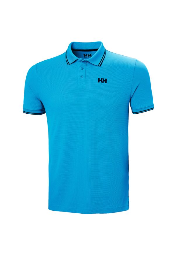 Polo Helly Hansen Kos. Typ kołnierza: polo. Kolor: wielokolorowy, niebieski, szary. Materiał: materiał. Sezon: lato. Styl: klasyczny, elegancki