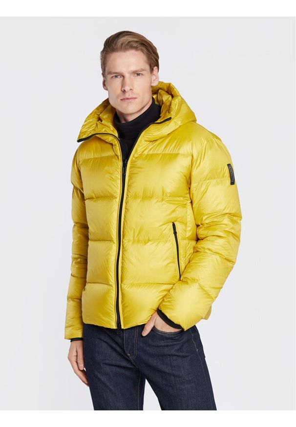 Kurtka puchowa Bomboogie. Kolor: żółty. Materiał: syntetyk, puch