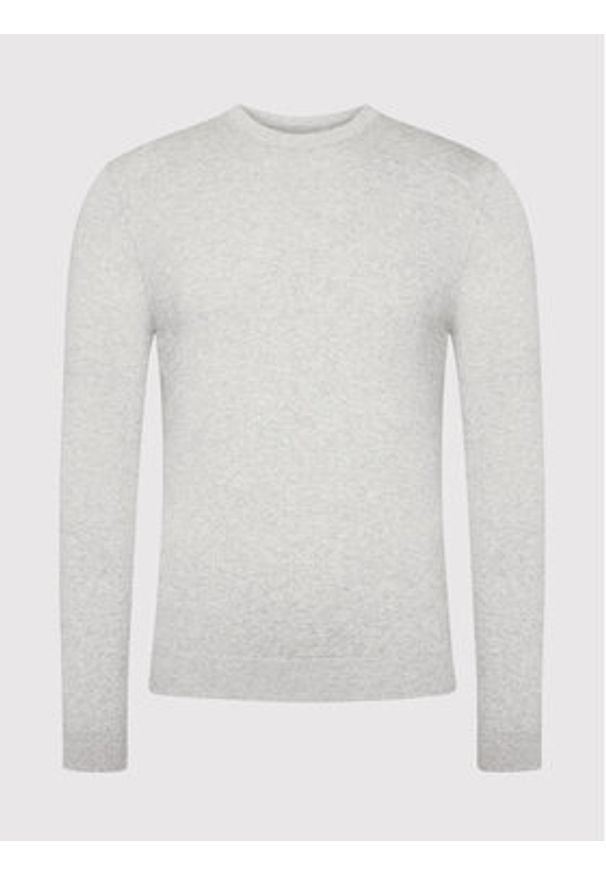 United Colors of Benetton - United Colors Of Benetton Sweter 1098U1I76 Szary Regular Fit. Kolor: szary. Materiał: bawełna