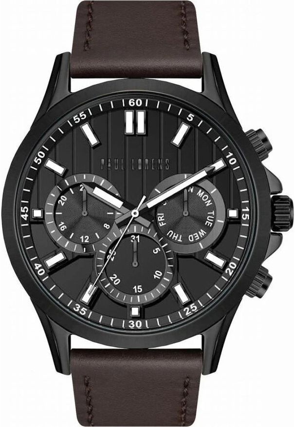Paul Lorens - ZEGAREK MĘSKI PAUL LORENS - PL8071A2-1B2 (zg373c) + BOX