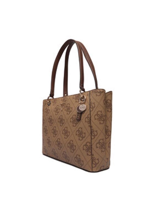 Guess Torebka Noelle II HWSO96 72250 Brązowy. Kolor: brązowy. Materiał: skórzane