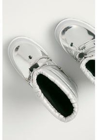 Moon Boot - Buty dziecięce. Nosek buta: okrągły. Kolor: srebrny