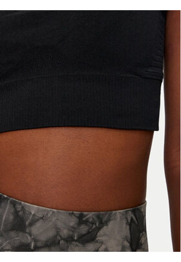 Athlecia Biustonosz sportowy Foan V2 W Seamless EA243347 Czarny. Kolor: czarny. Materiał: syntetyk