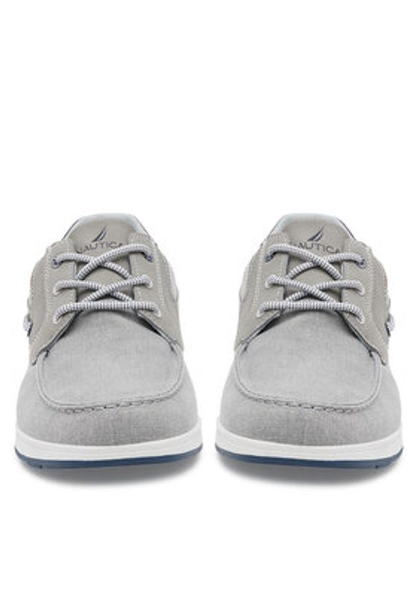Nautica Półbuty 24SD107 Szary. Kolor: szary. Materiał: materiał