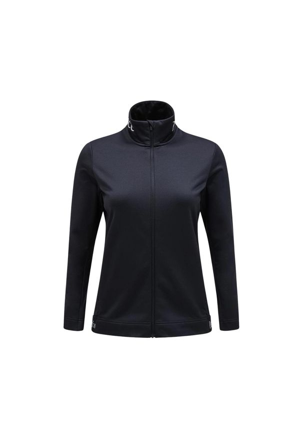 Bluza Peak Performance damska Rider Tech Zip Jacket czarna. Kolor: czarny