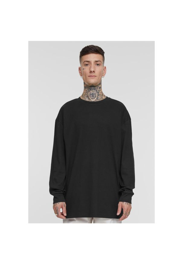 Koszulka Urban Classics Boxy. Kolor: czarny. Materiał: bawełna. Długość rękawa: długi rękaw