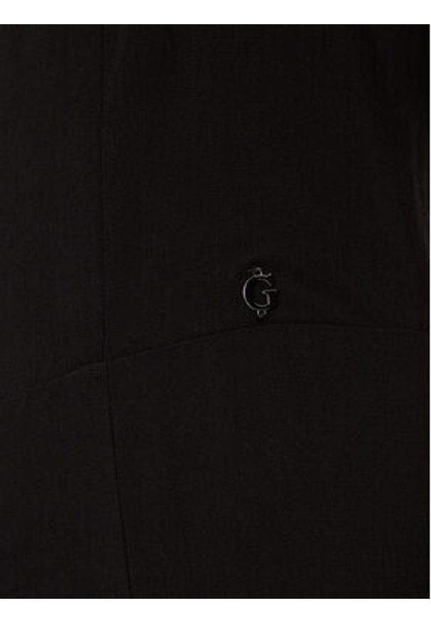 Guess Sukienka koktajlowa W5GK20 WH4S2 Czarny Slim Fit. Kolor: czarny. Materiał: wiskoza. Styl: wizytowy