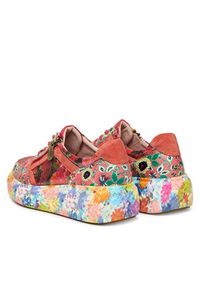 Laura Vita Sneakersy Sodao 51 Czerwony. Kolor: czerwony. Materiał: skóra #5