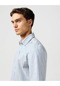 Wrangler - MESKA KOSZULA WRANGLER SS SHIRT PACIFIC STRIPE 112362757 #5