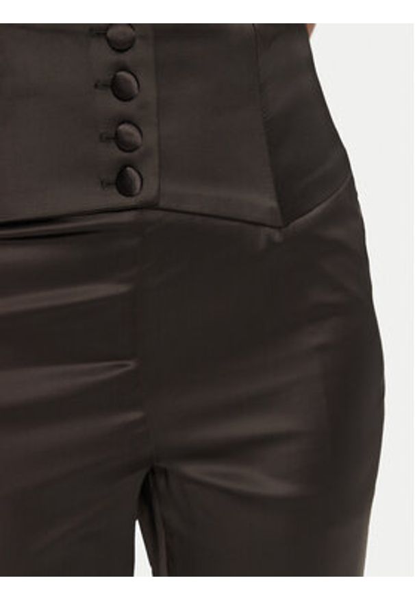 BARDOT Spodnie materiałowe 59146PB3 Czarny Regular Fit. Kolor: czarny. Materiał: syntetyk