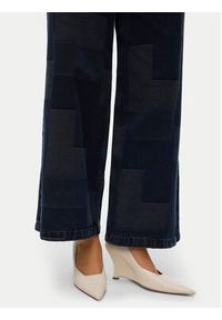 Vero Moda Jeansy Remy 10321077 Granatowy Wide Leg. Kolor: niebieski