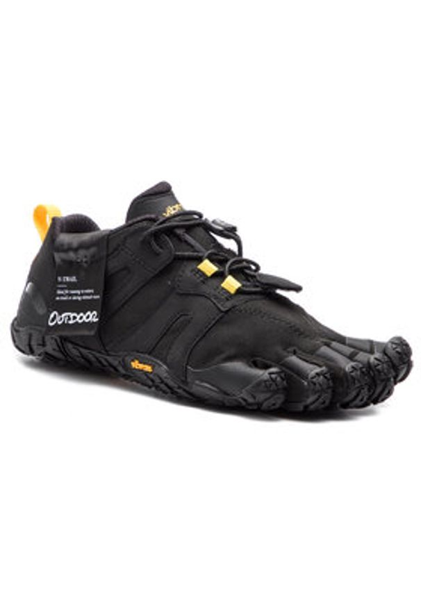 Vibram Fivefingers Buty do biegania V-Trail 2.0 19W7601 Czarny. Kolor: czarny. Materiał: materiał. Model: Vibram FiveFingers