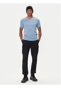 Napapijri T-Shirt Salis NP0A4H8D Niebieski Regular Fit. Kolor: niebieski. Materiał: bawełna