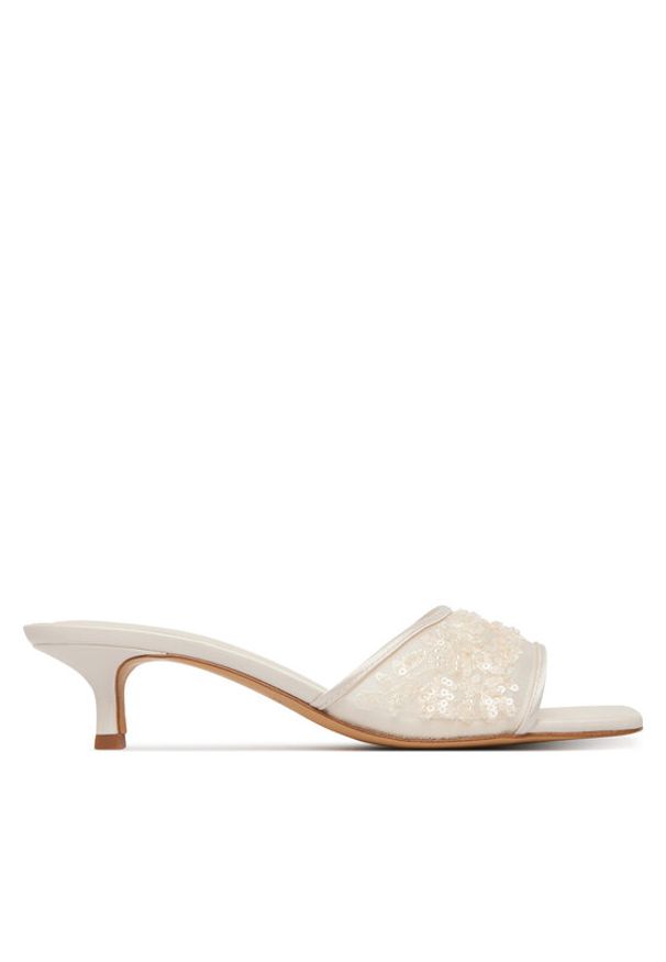 Aldo Klapki Cotera 14296231 Kremowy. Kolor: kremowy. Materiał: materiał