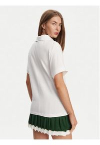 Lacoste Polo PF9654 Biały Relaxed Fit. Typ kołnierza: polo. Kolor: biały. Materiał: bawełna #4