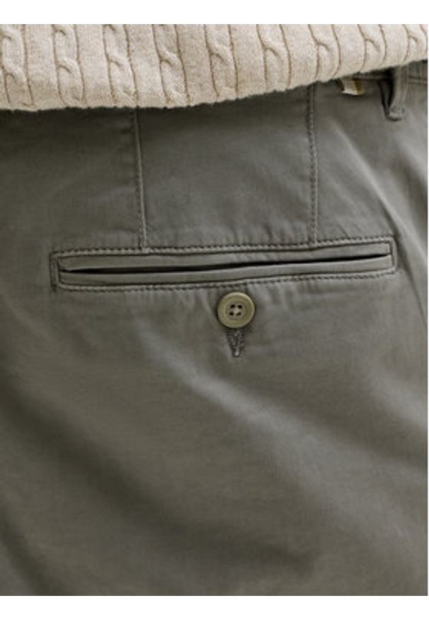 Jack & Jones Szorty materiałowe Ace Vance 12293005 Zielony ciemny Relaxed Fit. Kolor: zielony. Materiał: bawełna
