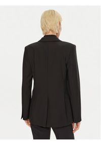 Calvin Klein Marynarka K20K207632 Czarny Slim Fit. Kolor: czarny. Materiał: wełna, syntetyk