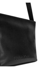 Calvin Klein Torebka K60K613172 Czarny. Kolor: czarny. Materiał: skórzane #4
