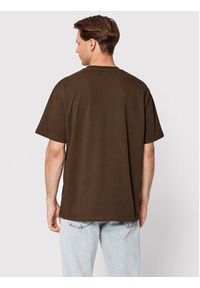 Woodbird T-Shirt Baine Base 2216-430 Brązowy Regular Fit. Kolor: brązowy. Materiał: bawełna
