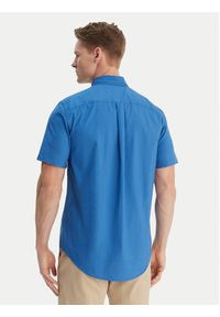 TOMMY HILFIGER - Tommy Hilfiger Koszula Flex MW0MW42630 Niebieski Regular Fit. Kolor: niebieski. Materiał: bawełna #3