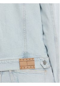 Tommy Jeans Kurtka jeansowa Vivianne DW0DW17659 Niebieski Slim Fit. Kolor: niebieski. Materiał: bawełna
