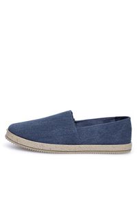 Lanetti Espadryle MF1594-1 Niebieski. Kolor: niebieski. Materiał: materiał