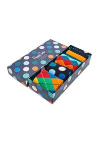 Happy-Socks - Happy Socks Skarpety wysokie unisex XMIX09-6050 Kolorowy. Materiał: materiał. Wzór: kolorowy #3