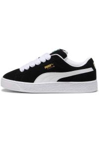 Buty do chodzenia męskie Puma Suede Xl. Kolor: czarny. Materiał: skóra, syntetyk. Model: Puma Suede. Sport: turystyka piesza