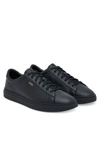 BOSS Sneakersy Kieran 50548716 Czarny. Kolor: czarny. Materiał: skóra