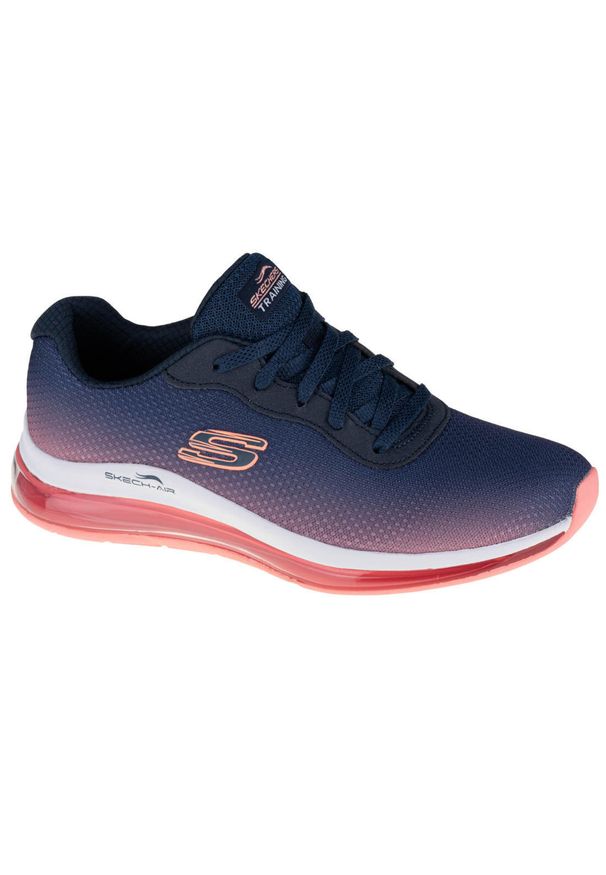 skechers - Buty do chodzenia damskie, Skechers Skech-Air Element 2.0. Kolor: niebieski. Model: Skechers Sport. Sport: turystyka piesza