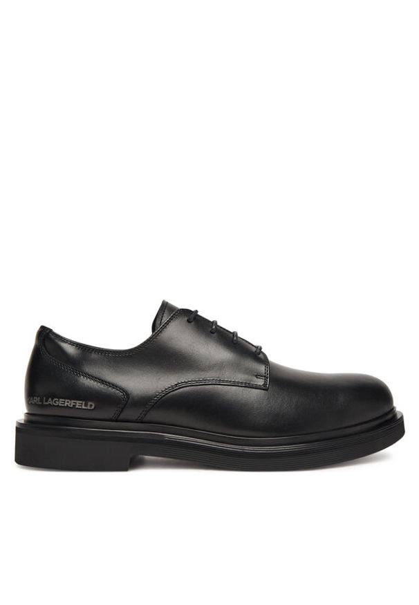 Karl Lagerfeld - KARL LAGERFELD Półbuty KL12225 Czarny. Kolor: czarny. Materiał: skóra