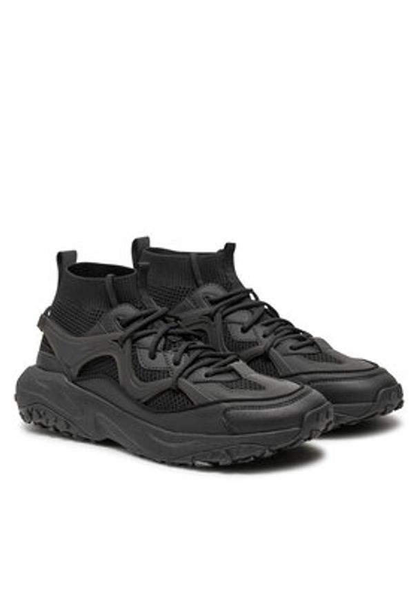 Hugo Sneakersy Go1st_Tput 50523572 Czarny. Kolor: czarny. Materiał: materiał