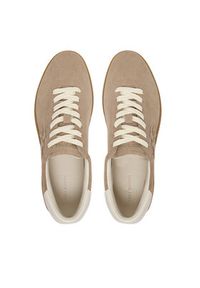 Tory Burch Sneakersy Phoenix 166688 Beżowy. Kolor: beżowy. Materiał: zamsz, skóra #2