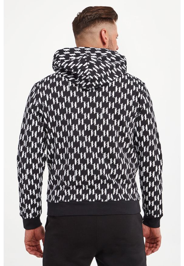 Karl Lagerfeld - Bluza KARL LAGERFELD. Typ kołnierza: kaptur. Wzór: nadruk
