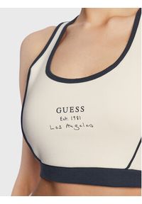 Guess Biustonosz top Signature V3GP00 KBP41 Różowy. Kolor: beżowy. Materiał: bawełna