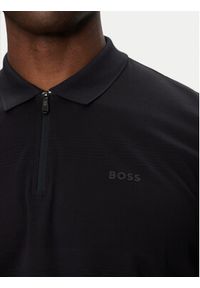 BOSS Polo Philix Pima 50538177 Granatowy Regular Fit. Typ kołnierza: polo. Kolor: niebieski. Materiał: bawełna #5