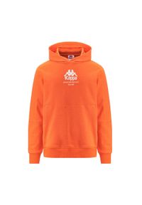 Bluza z kapturem Kappa Giano. Typ kołnierza: kaptur. Kolor: pomarańczowy